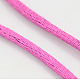 Cordons fil de nylon tressé rond de fabrication de noeuds chinois de macrame rattail NWIR-O001-A-03-2