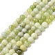 Chapelets de perles en jade naturelle nouvelle G-K340-A01-01-1