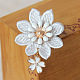Lady Flower Lace Brooches X-JEWB-N0001-080-1