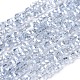Chapelets de perles en verre électroplaqué EGLA-L021-PL02-1