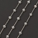 Glass Round Beaded Chains CHS-B003-04A-1