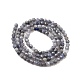 Natürliche Tansanitblau Perlen Stränge&nbsp;G-S387-A01-3mm-3