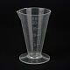 Мерный стаканчик пластиковые инструменты AJEW-P092-01C-1