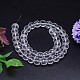 Faceted Flat Round Imitation Austrian Crystal Bead Strands G-M186-10x8mm-02A-2