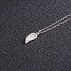 SHEGRACE Chic 925 Sterling Silver Wing Pendant Necklaces JN270A-2
