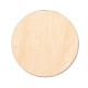 Basswood Carved Round Cup Mats DJEW-M006-02-2