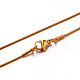 Collares de cadena de serpiente de 304 acero inoxidable STAS-M174-016G-B-1