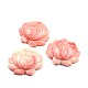 Lotus Flower Dyed Synthetical Coral Pendants CORA-P001-20-1