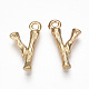 Pendentifs en laiton&nbsp;KK-S348-331Y-2