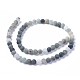 Chapelets de perles en quartz rutile vert naturel G-D809-17-8mm-2