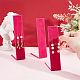 12-Hole Foldable Iron Cover Wool Earring Display Stands AJEW-WH0250-87B-3