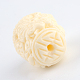 Carved Synthetic Coral Beads CORA-Q028-16-4