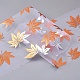 Autumn Theme Maple Leaf Deco Mesh Ribbons OCOR-I005-C01-2