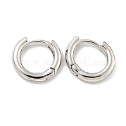 Brass Hoop Earrings EJEW-L211-003P