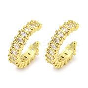 Серьги-манжеты из циркония EJEW-C104-025G