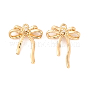 Латунные микропаве прозрачные подвески с фианитом KK-S389-02G