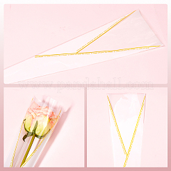 Sacs de bouquet de fleurs en plastique opp&nbsp;AJEW-GF0009-98B