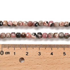 Fili di perle di rodonite argentina naturale&nbsp;LS-G-B107-B01-01