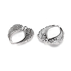 Tibetischer stil Aluminium Anhänger & Charms&nbsp;TIBE-N014-12AS
