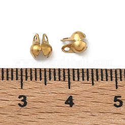 Perlenspitzen aus Edelstahl 304&nbsp;STAS-P448-04A-G