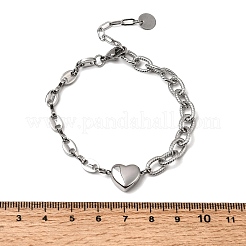 Gliederarmbänder aus 304 Edelstahl&nbsp;BJEW-H644-14P