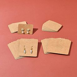 40 pz 4 stili set di carte display per gioielli in carta&nbsp;CDIS-FS0001-01