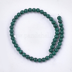 Natur Malachit Perlen Stränge&nbsp;G-S333-4mm-028