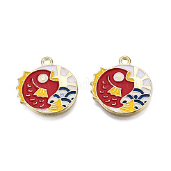 Pendente smaltati in lega&nbsp;ENAM-N059-87