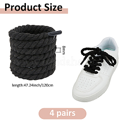 4 par de cordones de algodón&nbsp;FIND-FH0012-04B