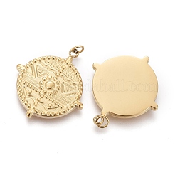 Pendentifs en acier inoxydable chirurgical 316 avec placage ionique (IP)&nbsp;STAS-F256-001G