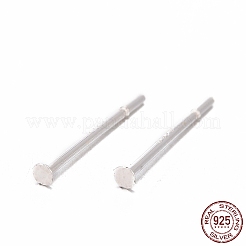 925 flache Ohrstecker aus Sterlingsilber&nbsp;LS-STER-S002-35