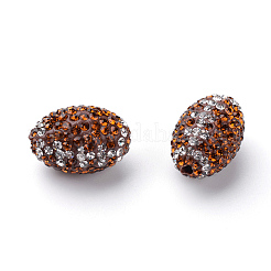 Handgemachte Fimo-Perlen Strass&nbsp;RB-S046-01F