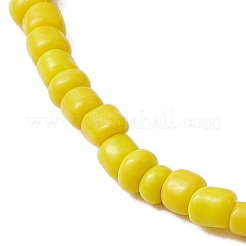 Stretch-Armbänder aus Glassamen&nbsp;BJEW-JB110103-02