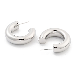 Boucles d'oreilles en laiton plaqué en rack&nbsp;EJEW-C108-06P