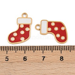 Pendentifs en acier inoxydable 304 émaillés&nbsp;STAS-G357-01G-08