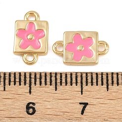 Emaille-Anhänger aus Messing&nbsp;KK-H078-03A-G01