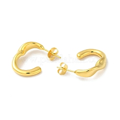 Orecchini a bottone in acciaio inossidabile 304 dorato&nbsp;EJEW-K257-01B-G