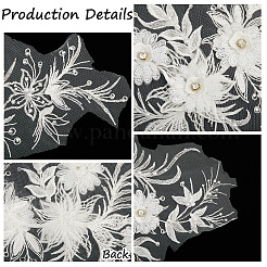 Polyester Acryl Strass Applikation Stickerei ABS Pailletten&nbsp;FIND-WH20019-165A-04