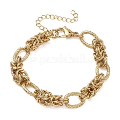 Bracelets à maillons en acier inoxydable 304 pour femmes&nbsp;BJEW-A160-08G