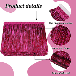 Garniture de gland de guirlande de polyester&nbsp;DIY-WH0430-372A