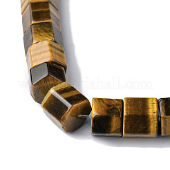 Natürlichen Tigerauge Perlen Stränge&nbsp;G-F743-03D