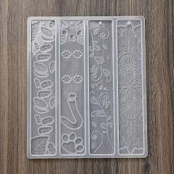 Rechteckige DIY-Lesezeichen-Silikonformen&nbsp;X1-DIY-G113-01B