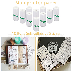2 jeu de rouleaux de papier auto-adhésif&nbsp;DIY-CP0011-03