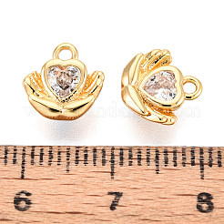 Laiton pavé de zircons cubiques&nbsp;KK-N263-100G