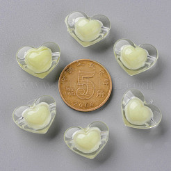 Abalorios de acrílico transparentes&nbsp;TACR-S152-08A-07