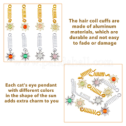 16pcs diy Haarschmuck-Set&nbsp;PALLOY-PH01472