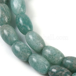 Fili di perline amazonite naturale&nbsp;G-M420-J02-01