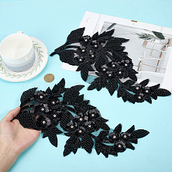 2 Stück Polyester-Ornament-Zubehör&nbsp;DIY-HY0003-32