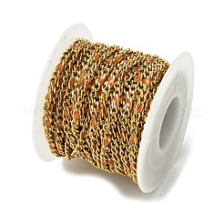 Catene in acciaio inossidabile smaltate con placcatura ionica (ip) 304&nbsp;CHS-Q005-06G-05