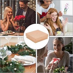 Boîtes à bijoux en papier kraft&nbsp;CON-WH0080-33B